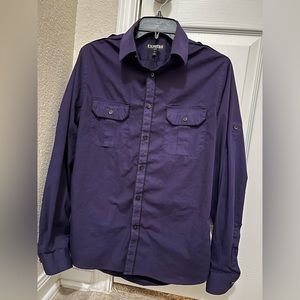 Express Men’s Button Up Long Sleeve